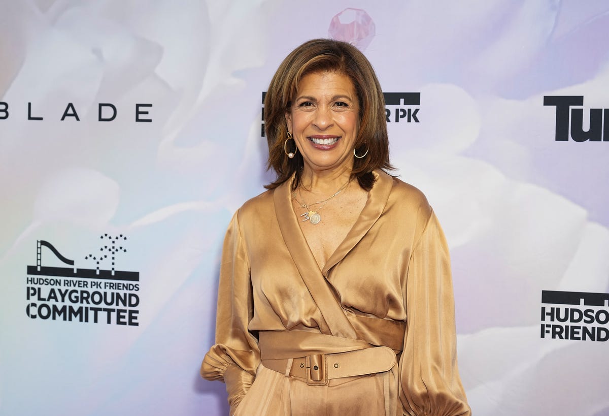 new york, new york march 08 hoda kotb attends hudson river park friends 8th annual playground committee luncheon on march 08, 2024 in new york city photo by john naciongetty images