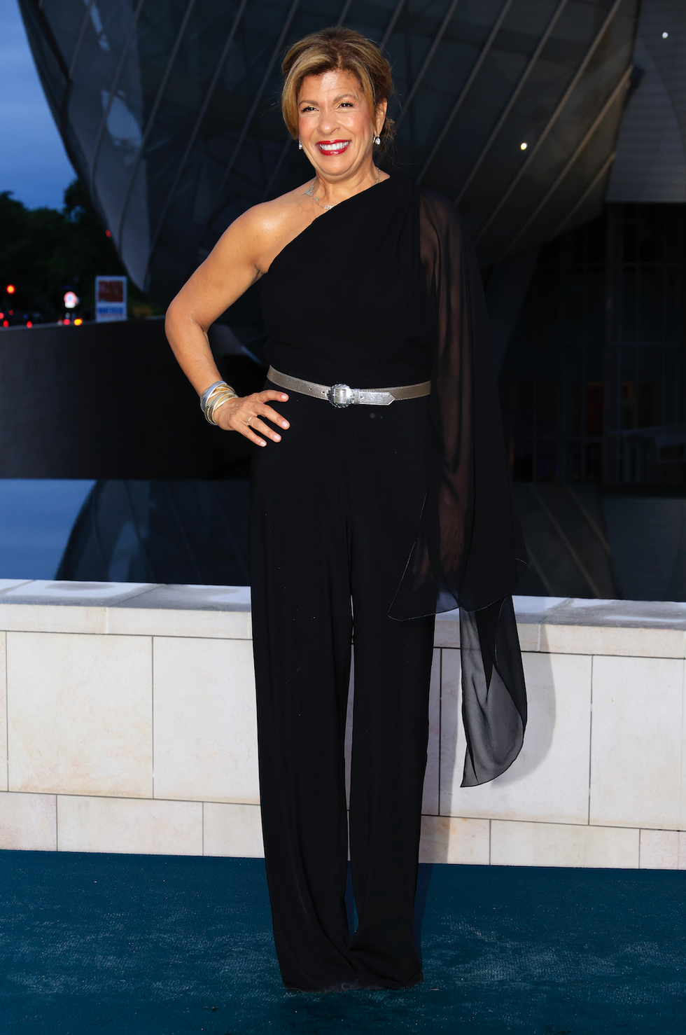 today show hoda kotb olympics 2024 black jumpsuit