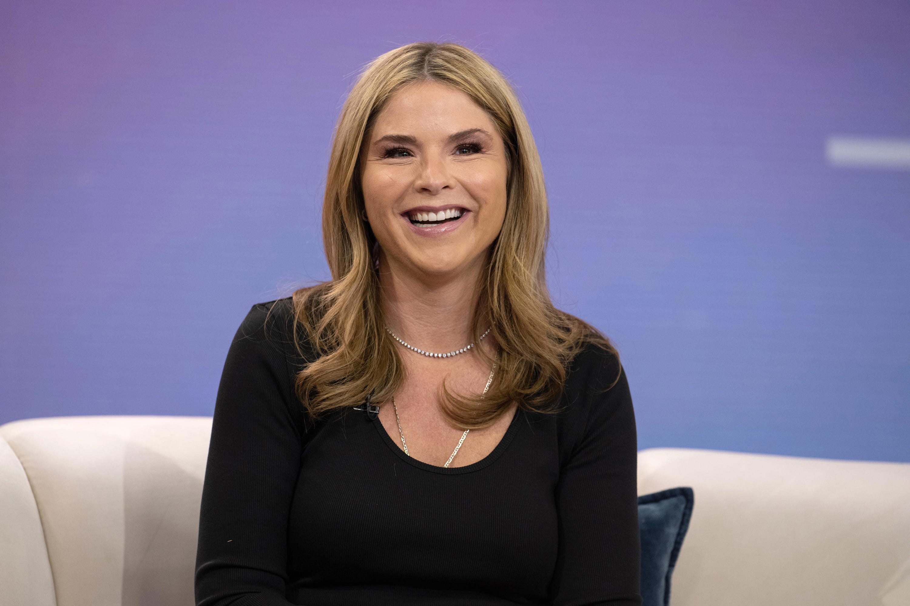 See 'Today' Star Jenna Bush Hager Stun in a Black Off-the-Shoulder Dress