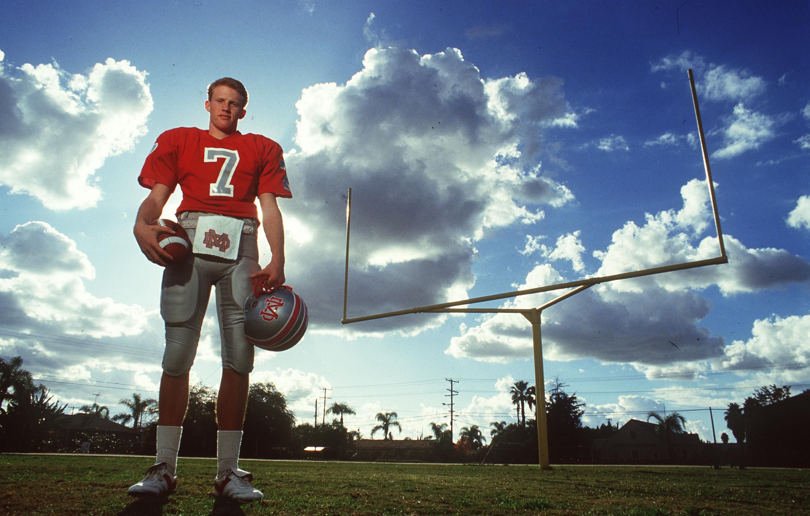 Todd Marinovich, set to play football again for desert team