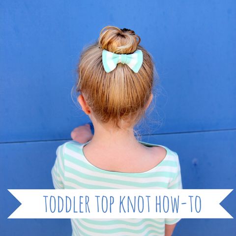 toddler top knot easy kids hairstyles