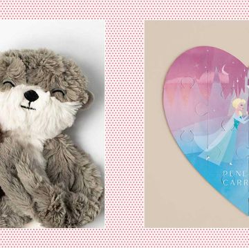 toddler valentine's day gifts slumberkins otter snuggler and frozen custom heart puzzle