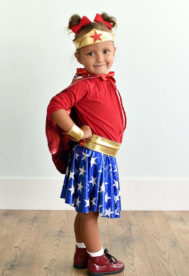 18 Wonder Woman Costume Ideas - Wonder Woman Halloween Costumes for Kids