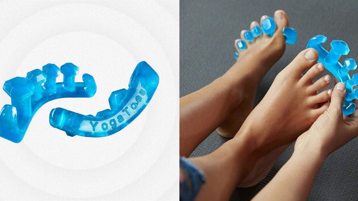 Yoga Sport Gym Five Toe Separator Socks Foot Alignment Pain
