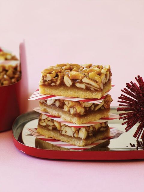 christmas candy   toffee cashew crunch bars