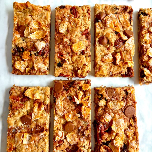 toffee pecan flapjack