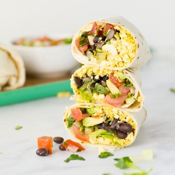 tofu scramble burritos