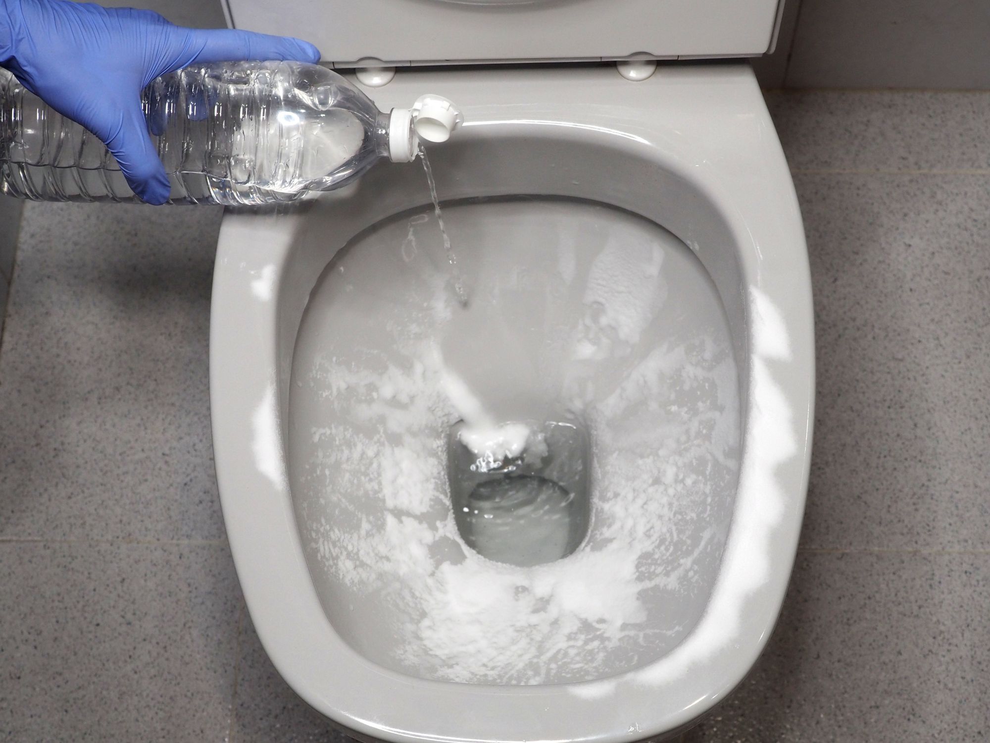 How To Clean A Toilet (Tutorial For Cleaning A Bathroom) 