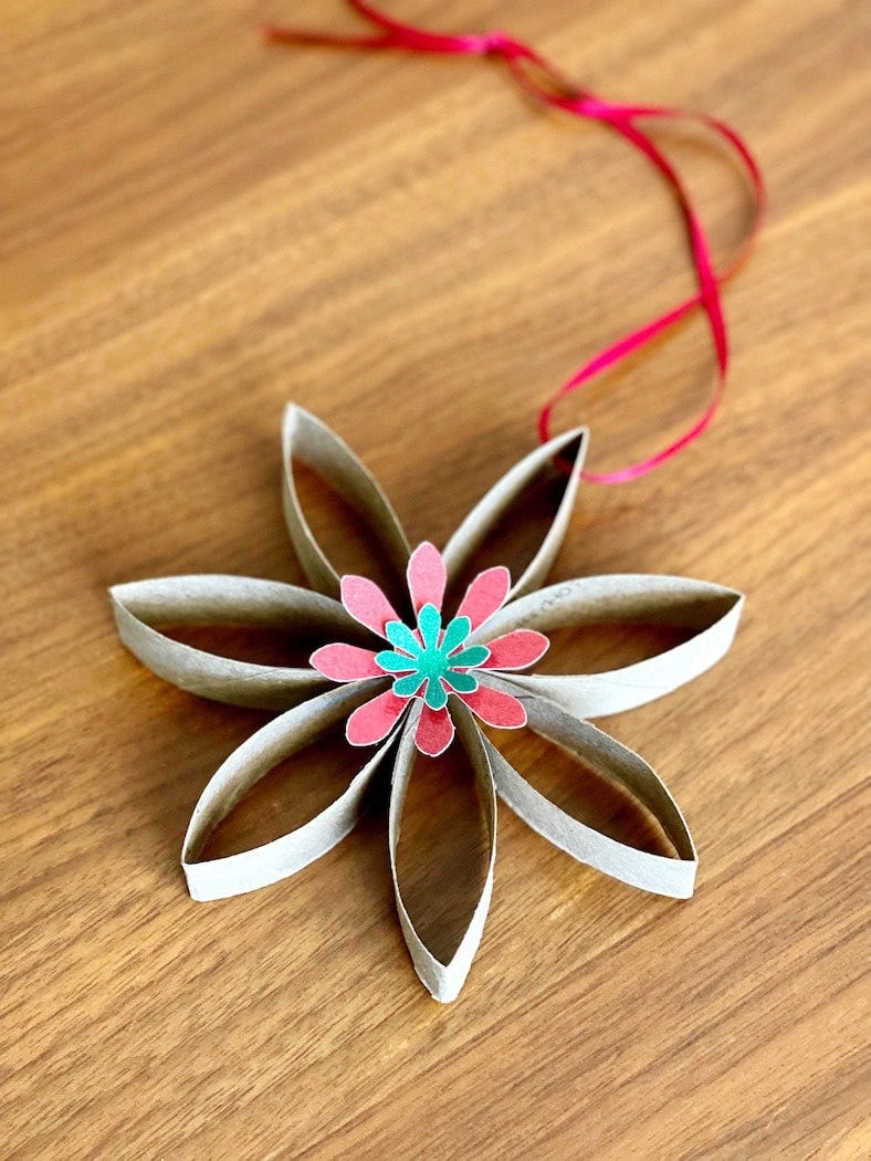 toilet paper roll ornaments