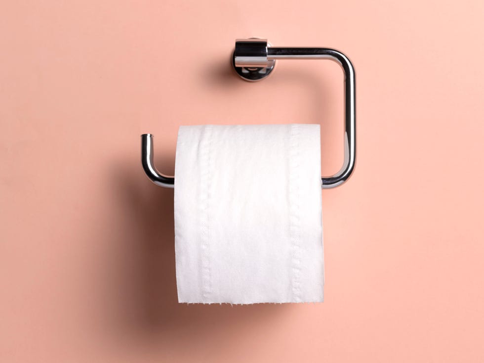 toilet roll holder with copy space