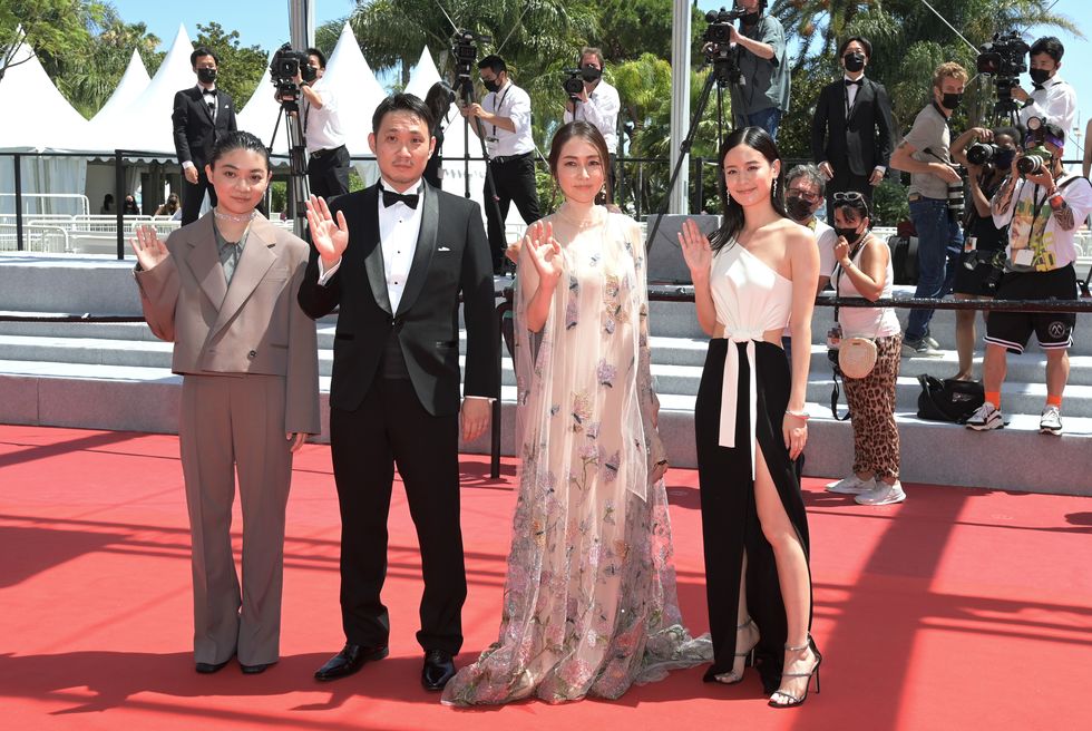 "drive my car" red carpet  the 74th annual cannes film festival