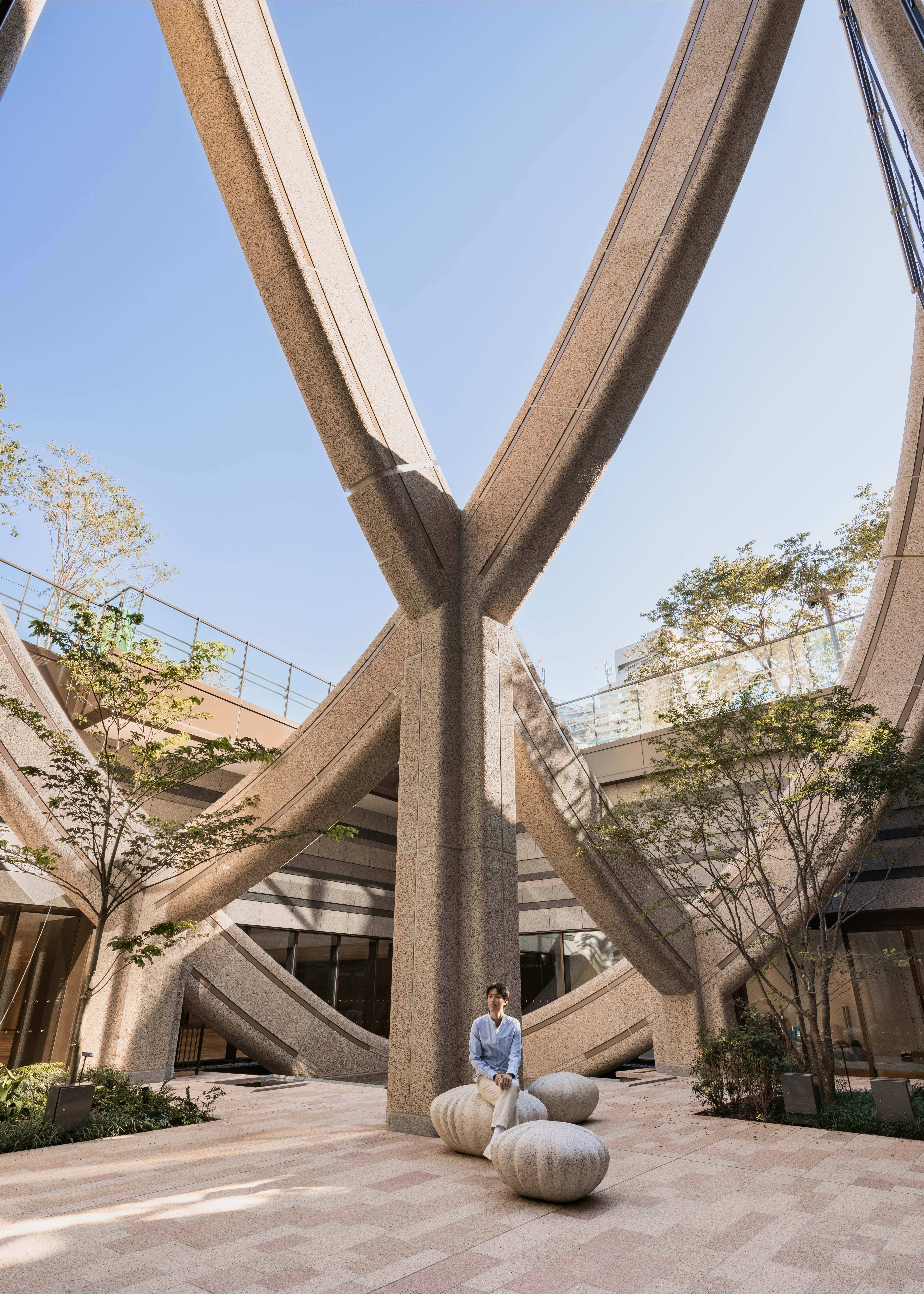 heatherwick studio's mixed-used azabudai hills opens in tokyo