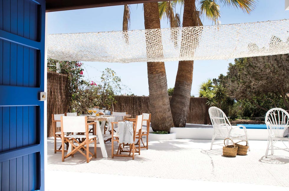 casa de vacaciones en formentera patio