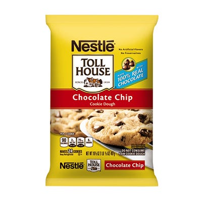 Store-Bought Chocolate Chip Cookie Dough, Ranked