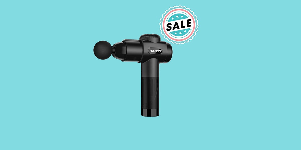 This best-selling massage gun is now on sale