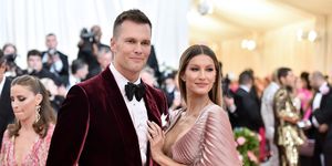 gisele and tom at the 2019 met gala