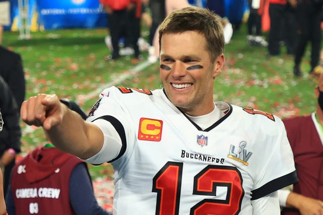 Going for two: Tom Brady has returned Super Bowl jerseys nearly