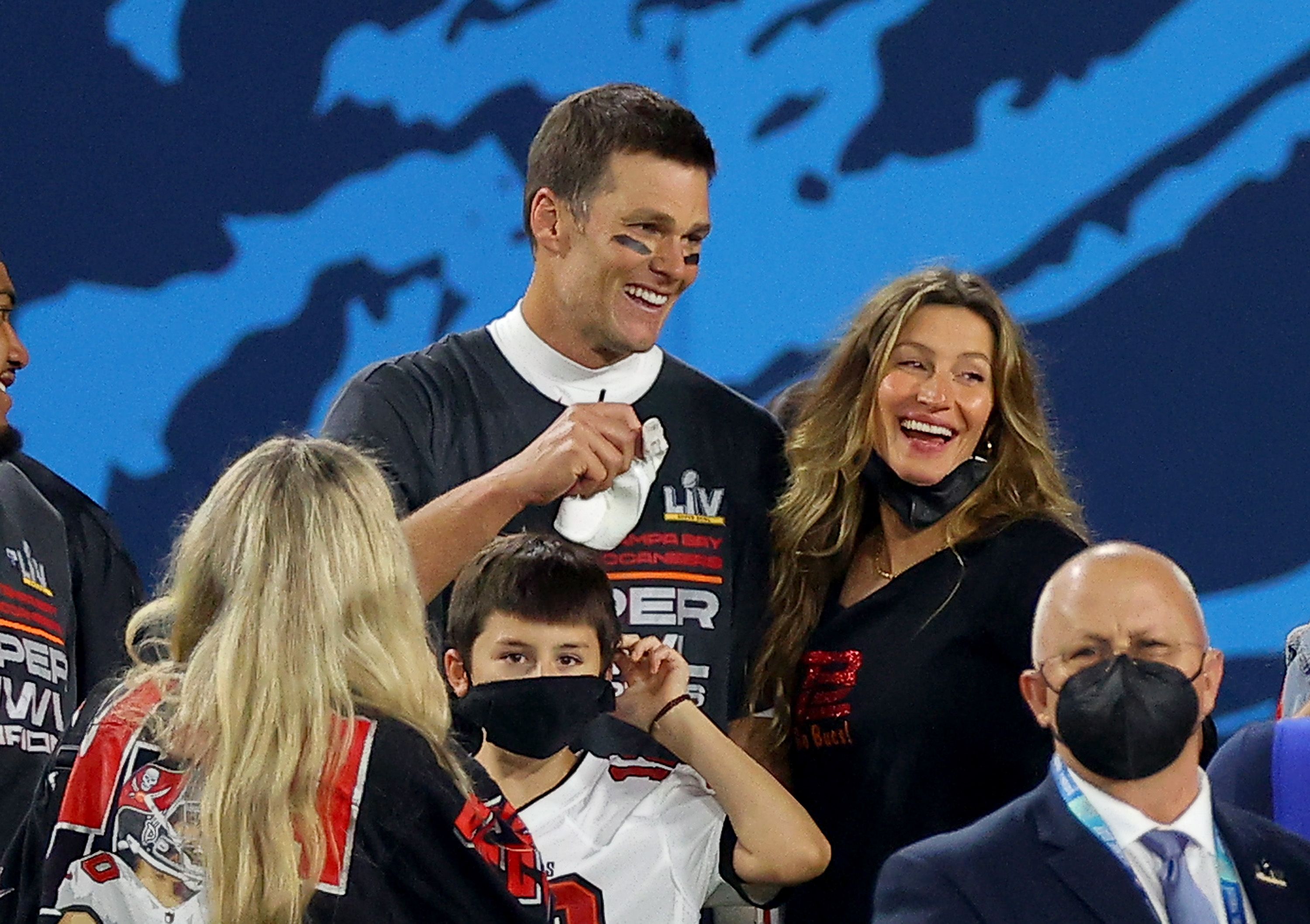 Gisele Bündchen, Bridget Moynahan celebrate Tom Brady's Super Bowl win