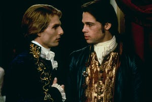 on the set of interview with the vampire by neil jordan