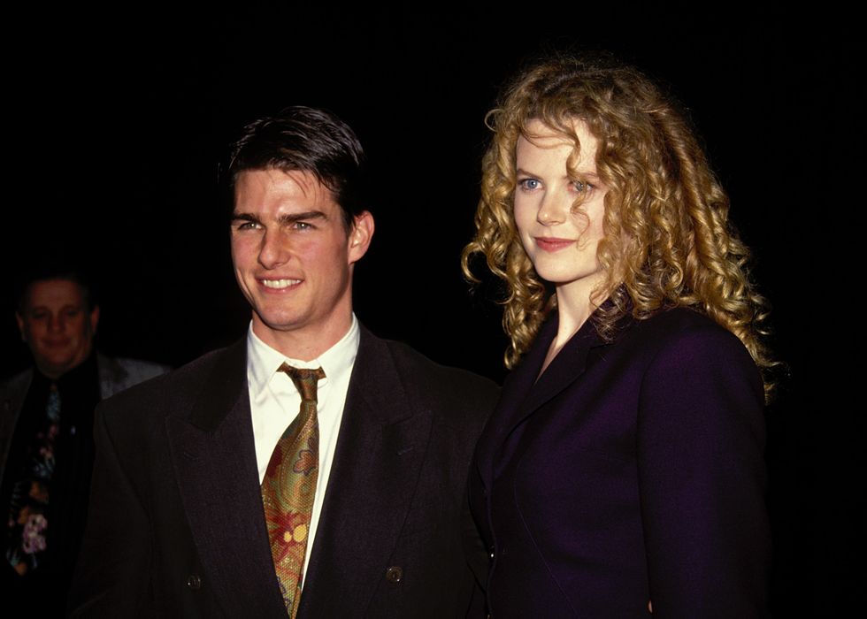tom cruise and nicole kidman in los angeles in 1992