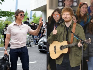 tom cruise y ed sheeran