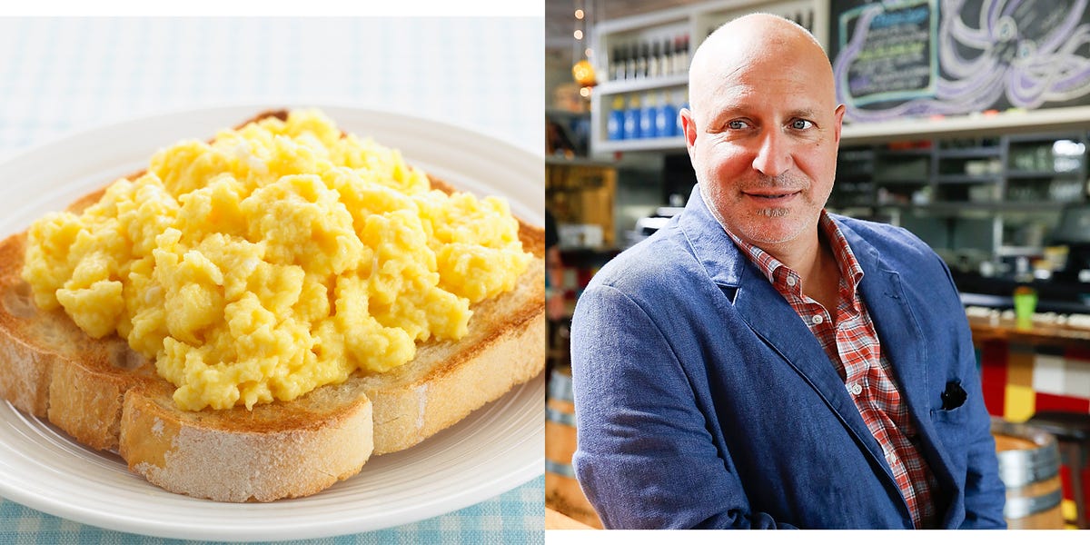 Tom's Scrambled Egg Sandwich Recipe