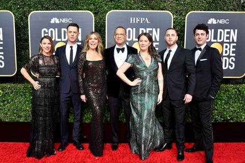 Tom Hanks 5 Children Golden Globes