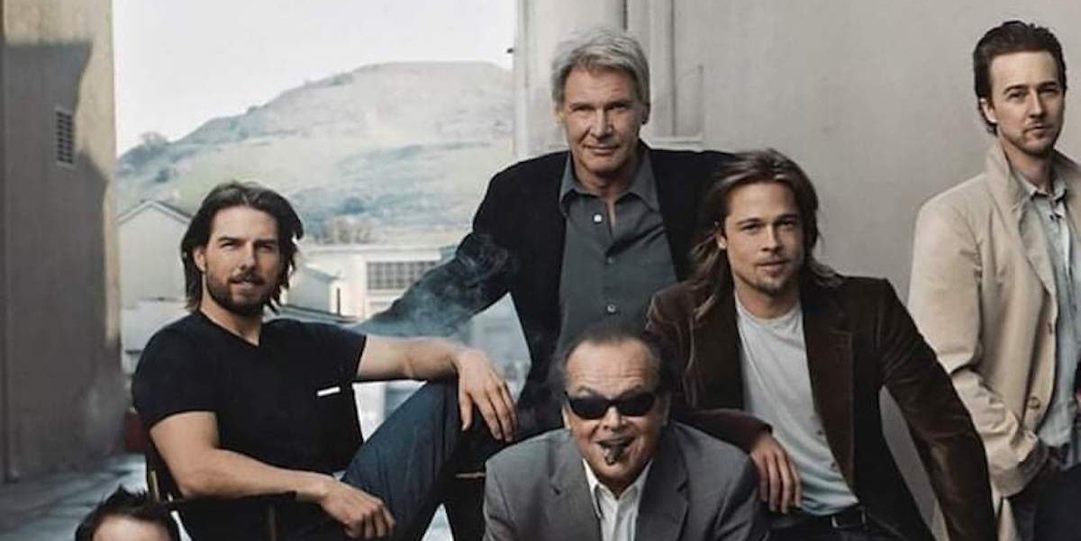 Brad Pitt, Tom Cruise, Tom Hanks, Harrison Ford y Jack Nicholson, ¿quién tiene menos talento?