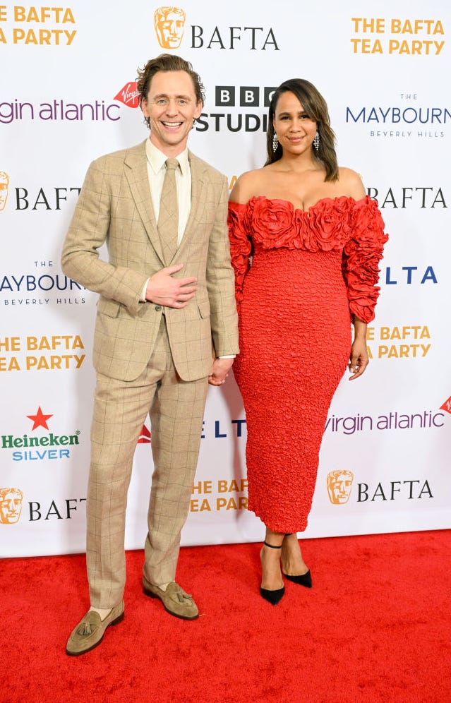 bafta tea party arrivals