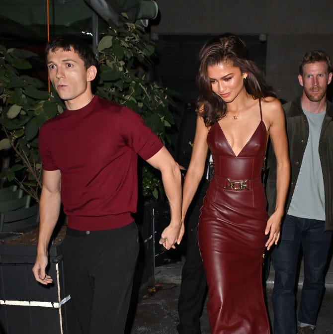 Zendaya and Tom Holland have a matching style moment