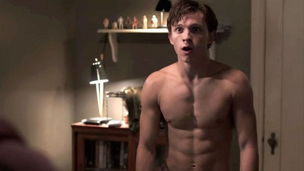 el cambio físico de tom holland