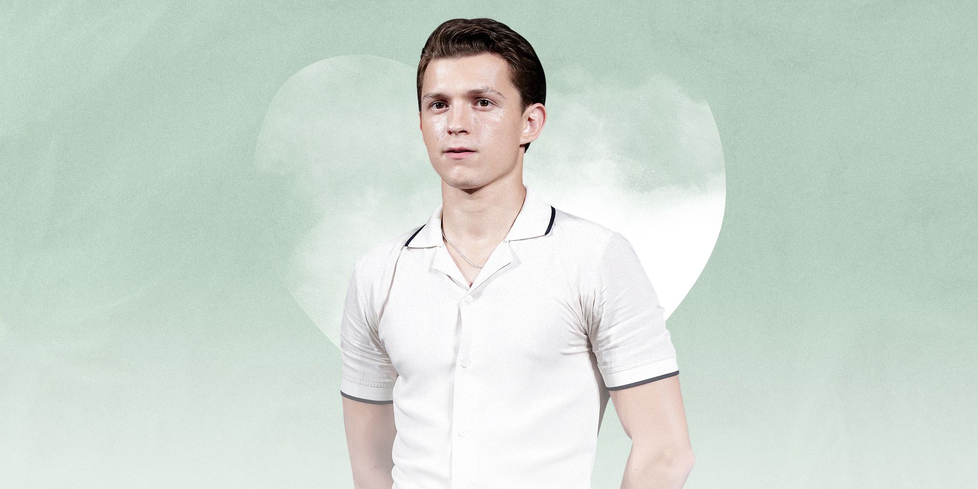 Tom holland 2024 polo shirt