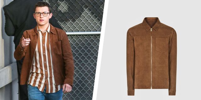 Get Tom Holland’s Suede Reiss Jacket to Elevate Your Spring Style
