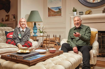anne marie and tom jones on celebrity gogglebox