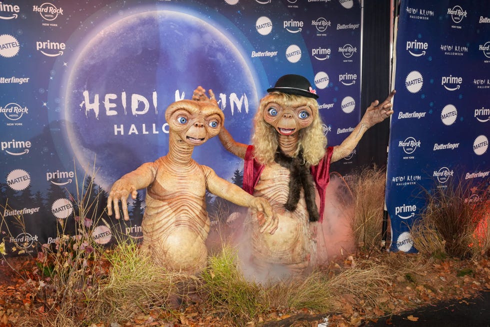 heidi klum's 23rd annual halloween party arrivals