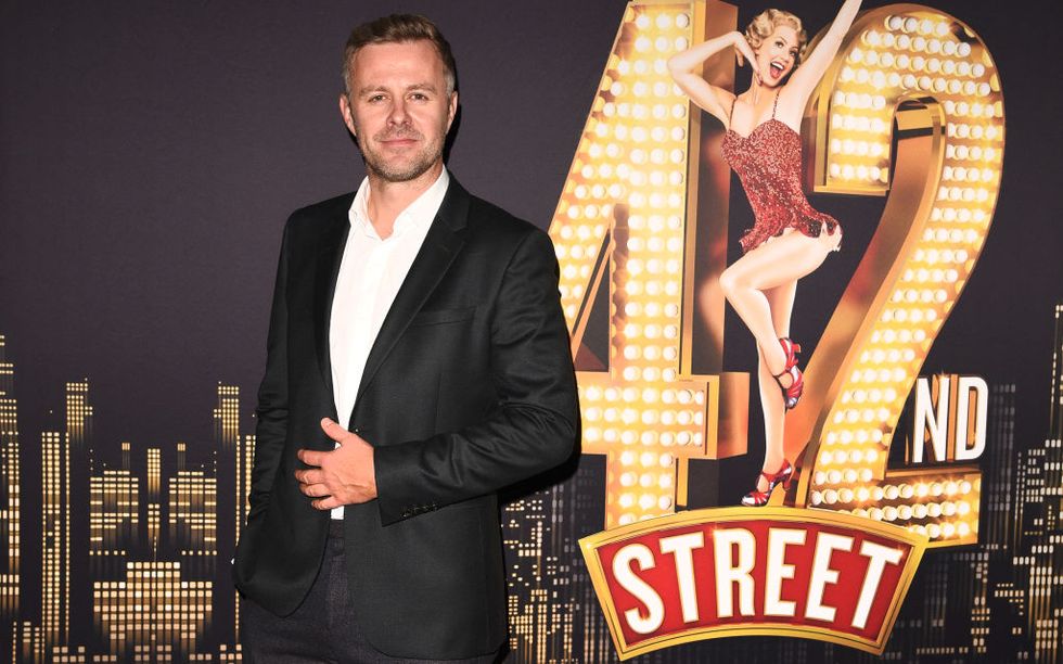 tom lister at the cast and crew screening of 42nd street at