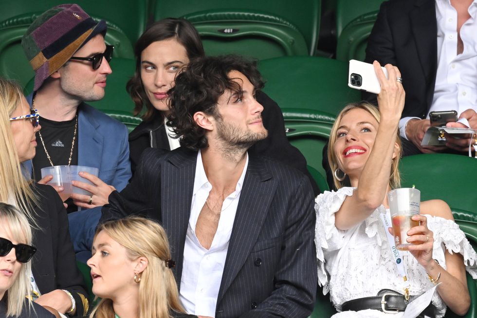 celebrity sightings at wimbledon 2022 day 7