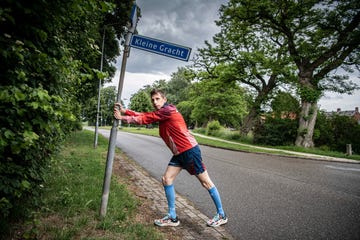 nederland,,bredevoort,01 06 2022hardloper tom van beusekomkoen verheijden