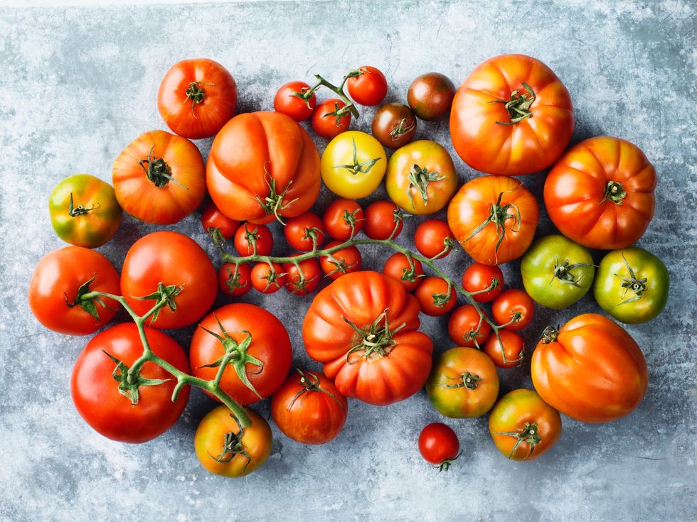 mejores alimentos tomar sol, alimentos betacarotenos, tomates