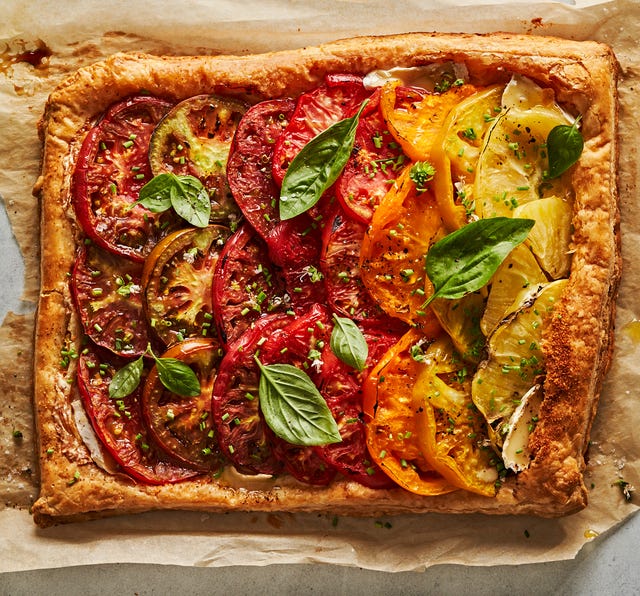 Tomato & Brie Tart tomato and brie tart