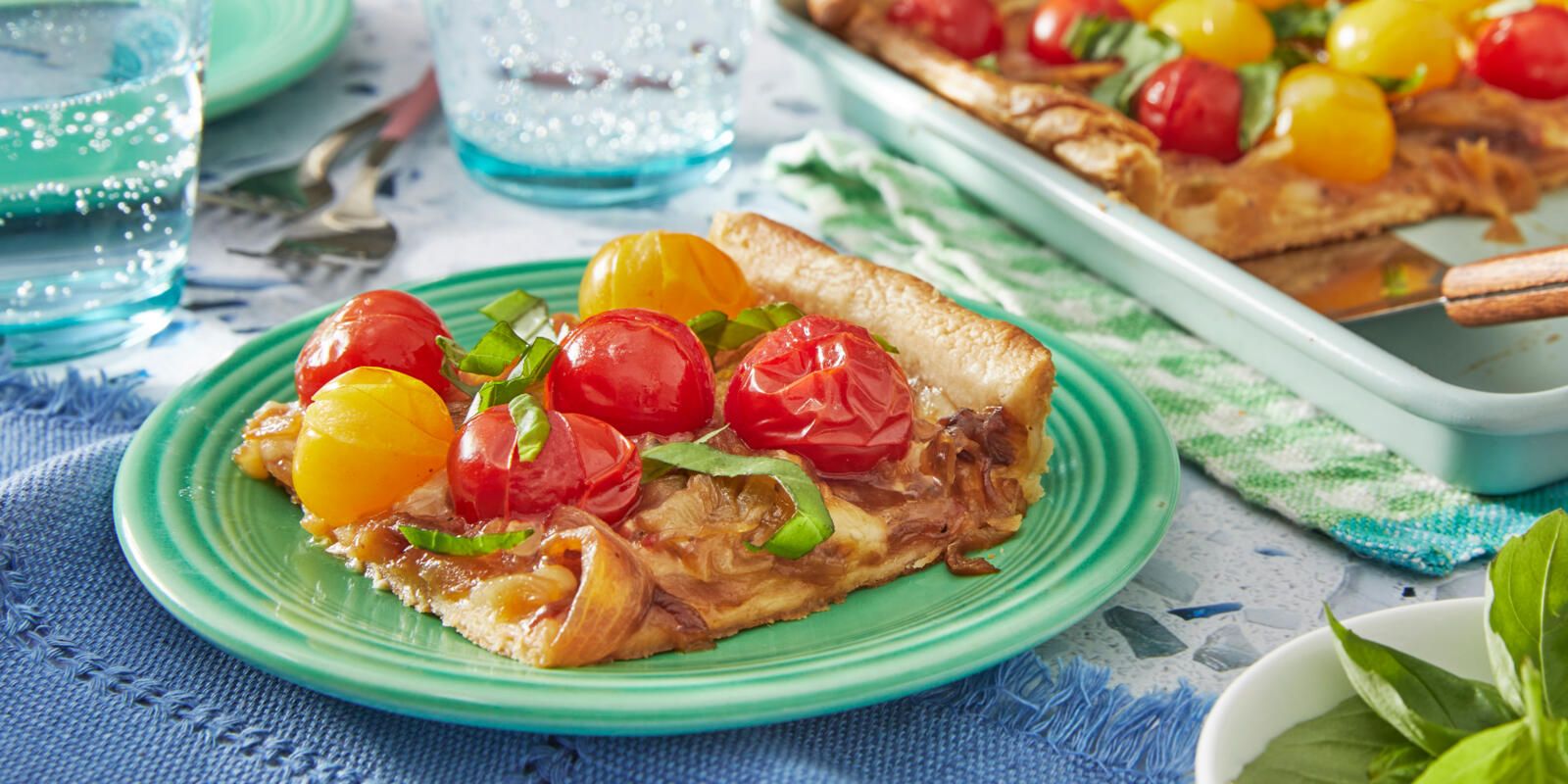 Skillet Tomato Tart