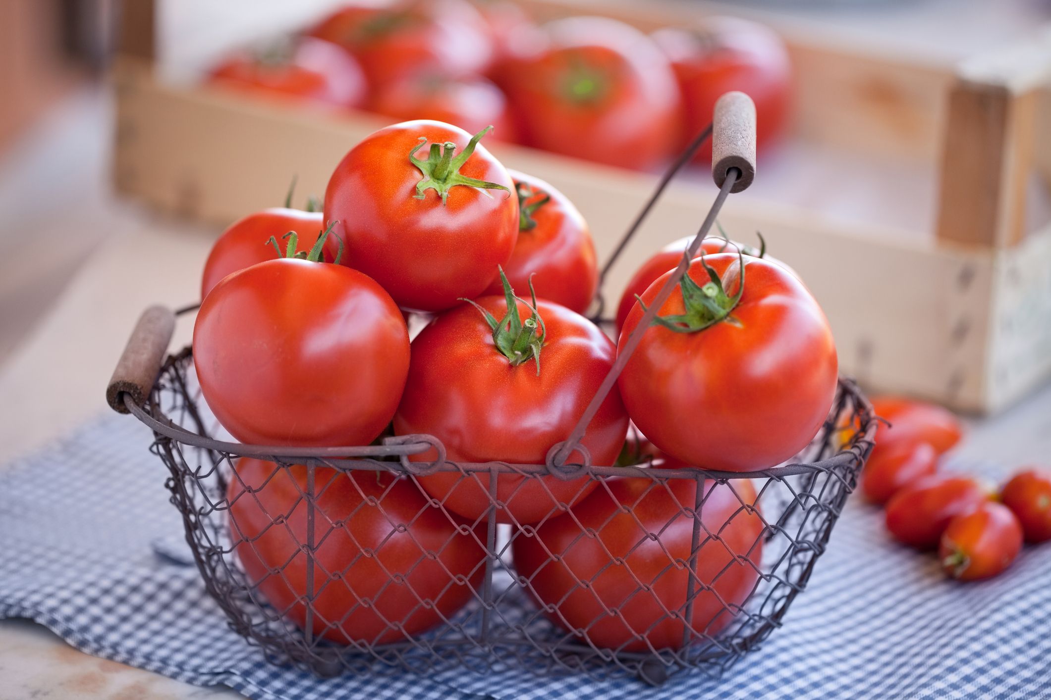 Image of Carrots and tomatoes vegetables