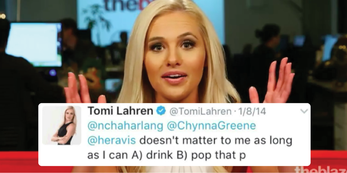 Tomi Lahren Responds to the Field Day Twitter Is Having Over Her Tweets  From College