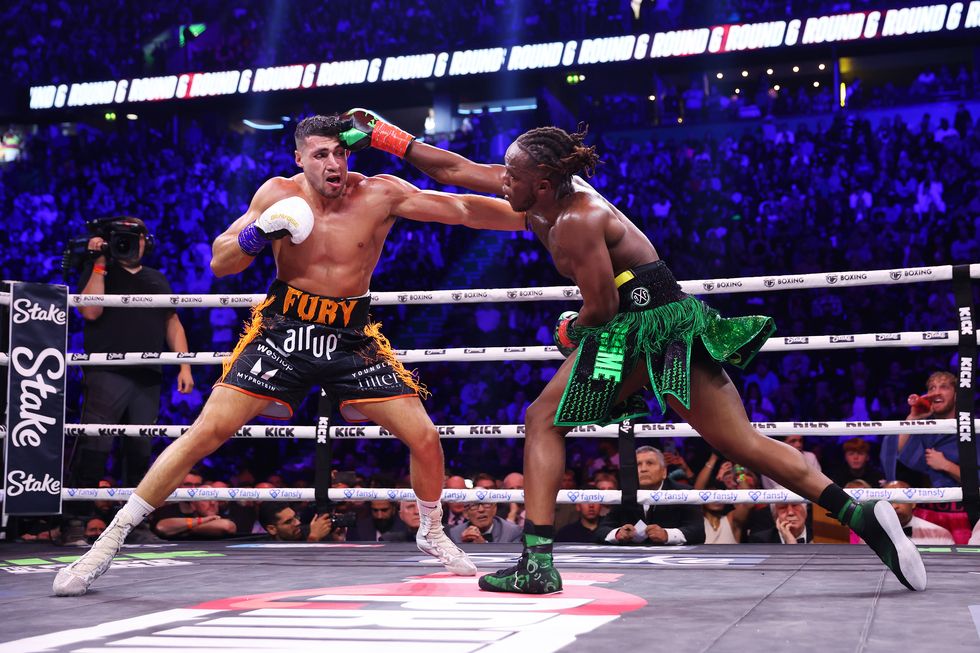Tommy Fury responds to KSI boxing rematch request
