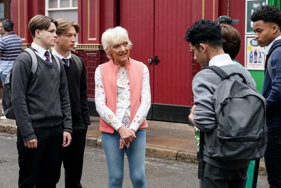 tommy moon, joel, jean slater, nugget, denzel, eastenders