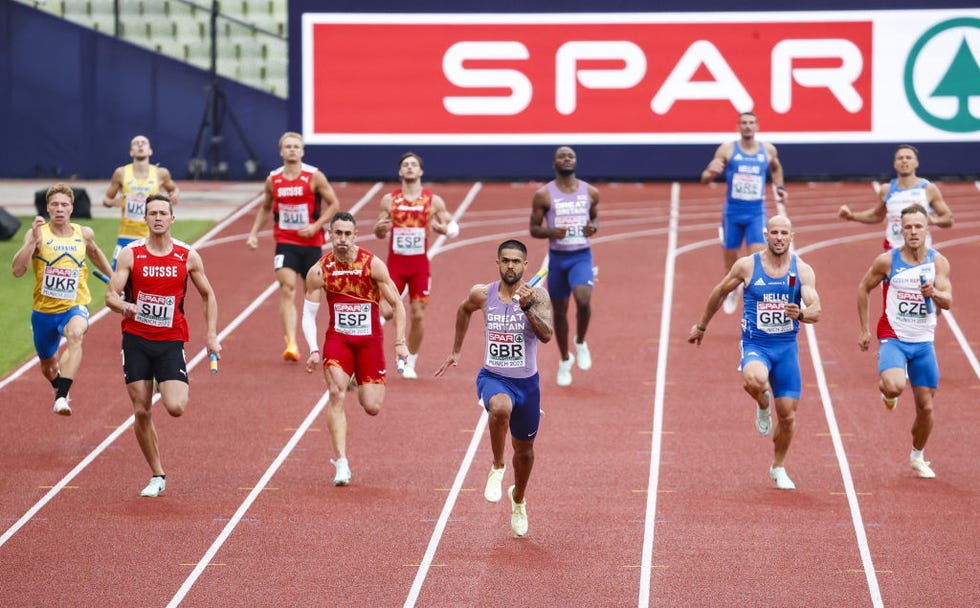 relevo 4x100 metros de espana
