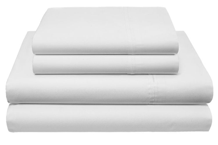 White, Linens, Rectangle, Mattress, Bed sheet, Mattress pad, Bedding, Textile, Furniture, Table, 
