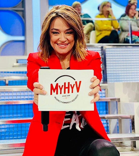 Red, Fan, Smile, 