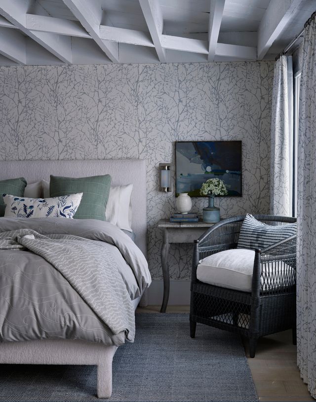 gray bedroom by jeffrey alan marks