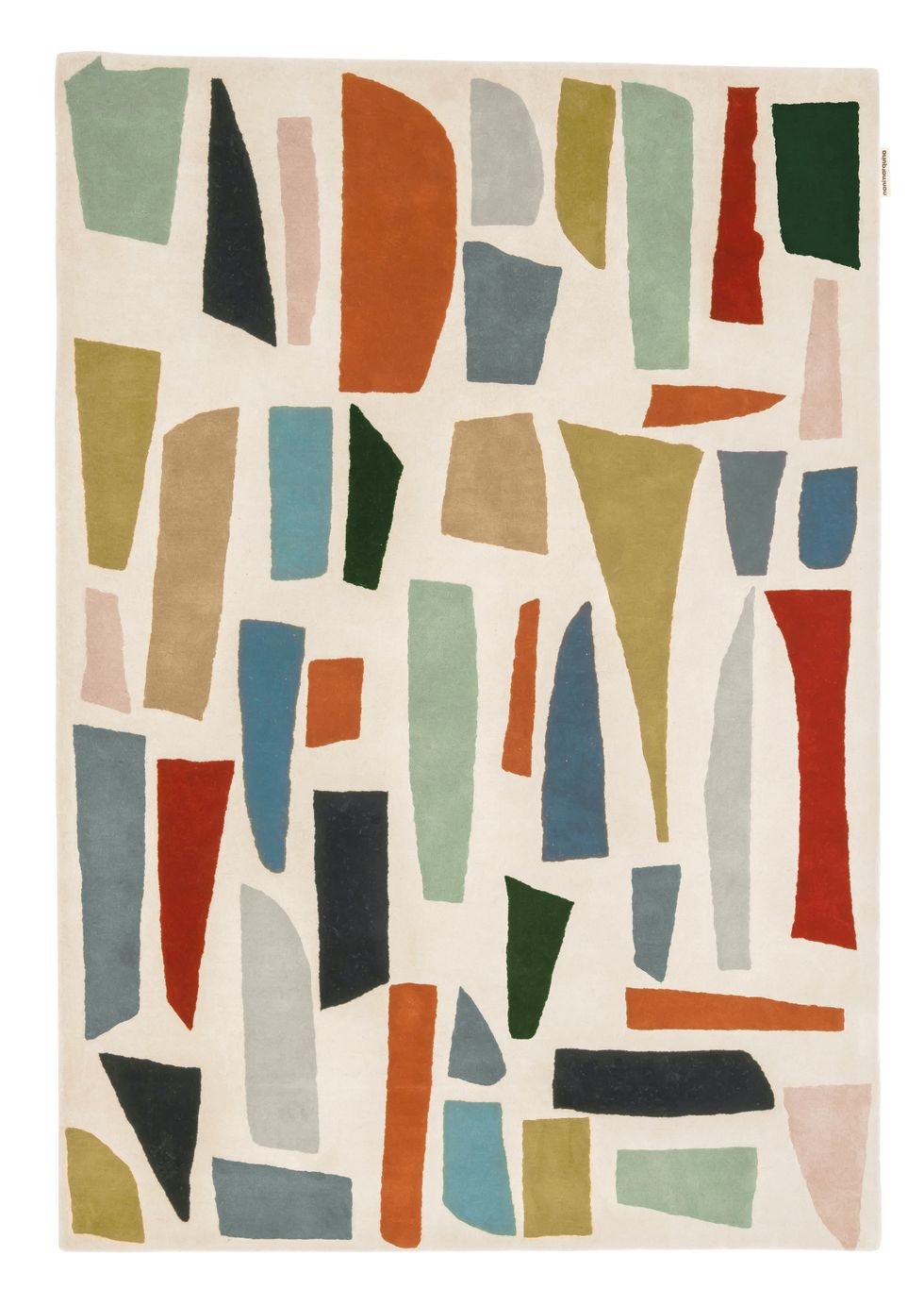 tones pieces rug by claaudia valsells for nanimarquina